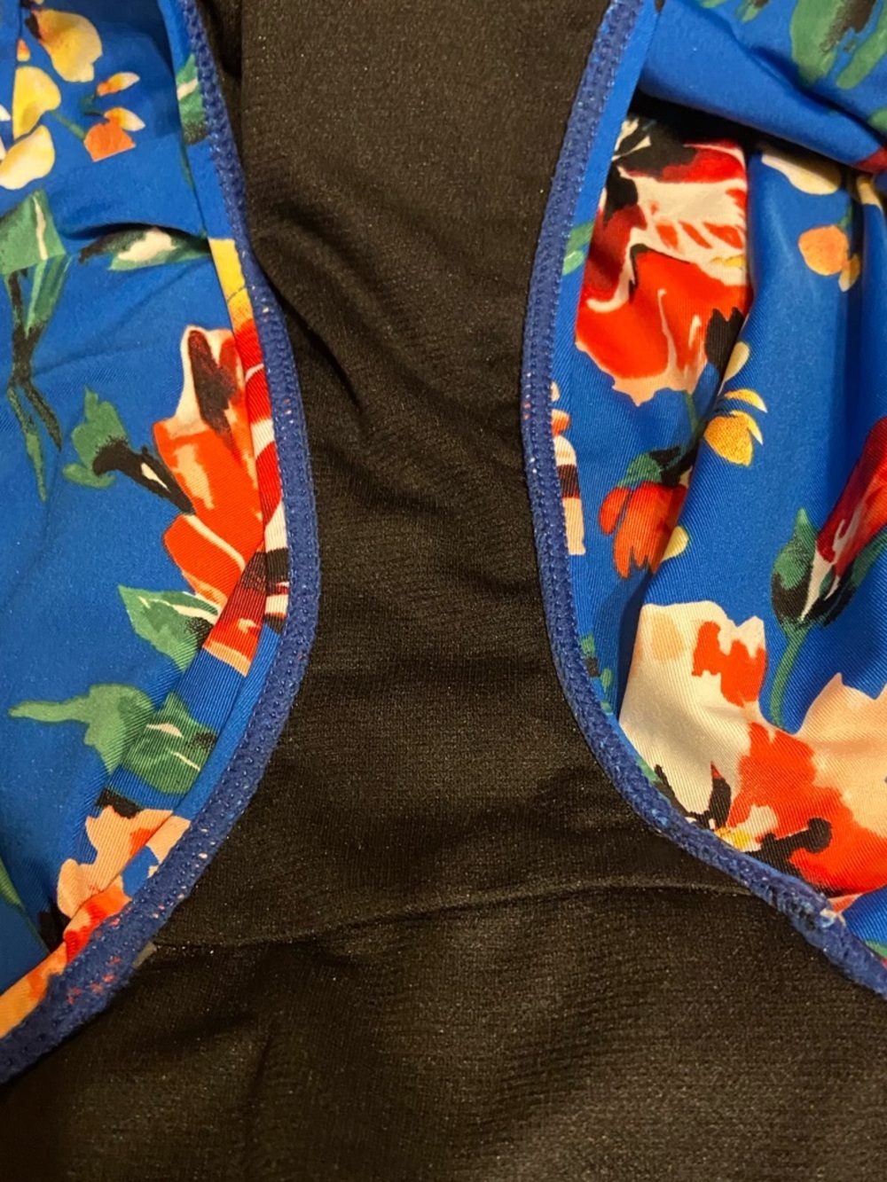 Lauren Ralph Lauren Havana Floral twist bandeau One-Piece Sz 10 halter underwire - Picture 7 of 8